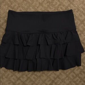 FP movement Black Ruffled Skirt